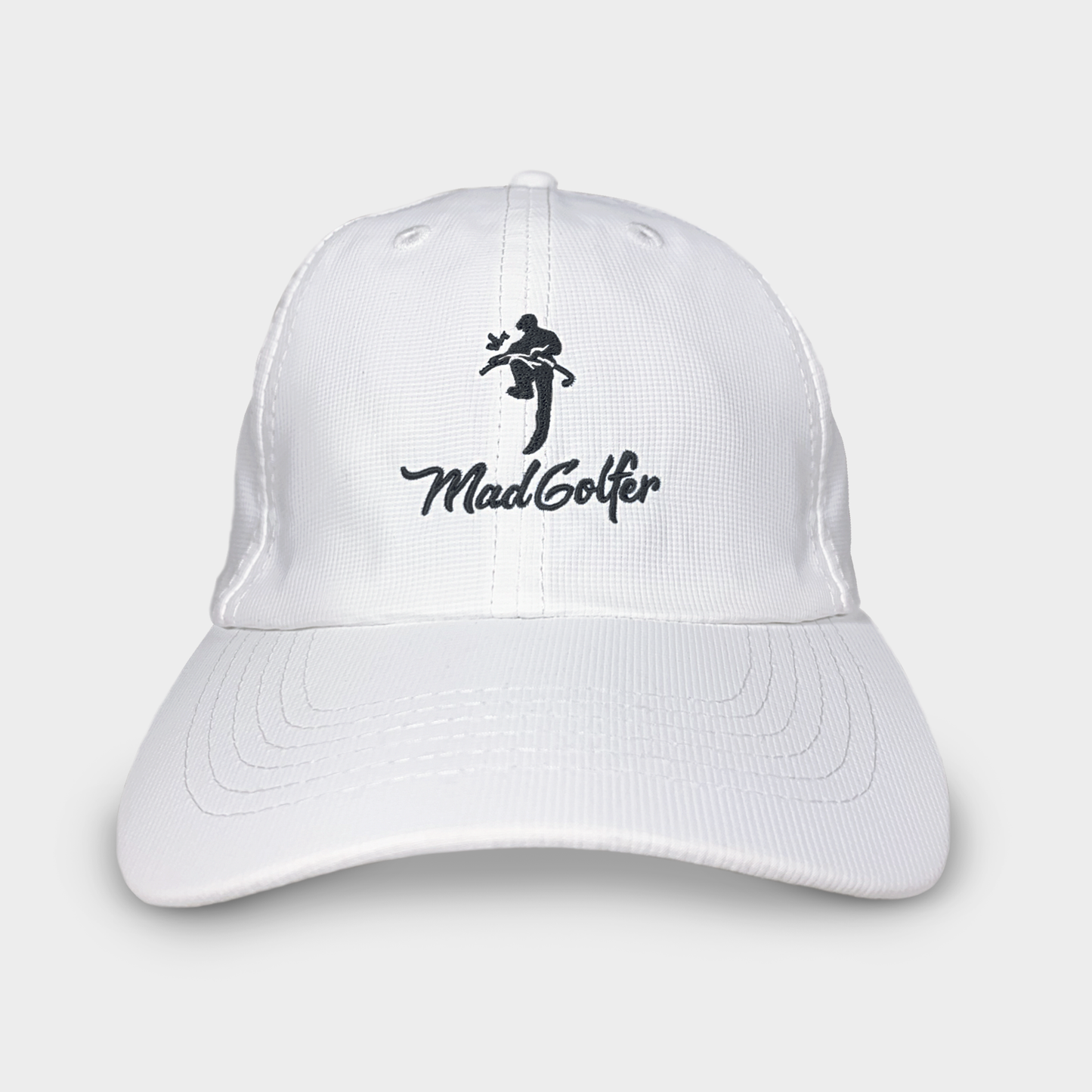 Mad Golfer Hat - White