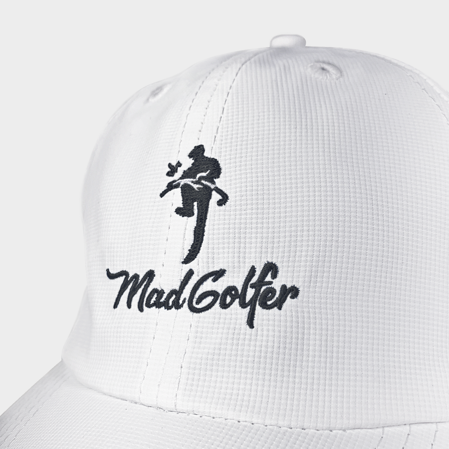Mad Golfer Hat - White